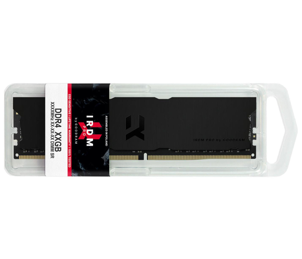GOODRAM OC DDR4 IRDM PRO 2x16GB KIT 3600MHz CL18 DR DIMM DEEP BLACK - 647620 - zdjęcie 3